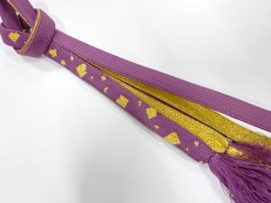 正絹　手組帯締め